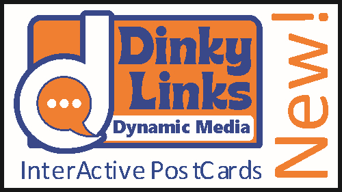 DinkyLinks InterActive PostCards Logo 17 Sept 2025